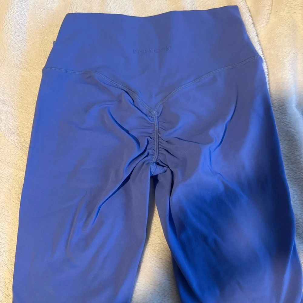 Paragon Leggings Small Formlux Ruched Bottom Lilac Purple - Picture 1 of 10